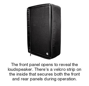 QM350T Front panel